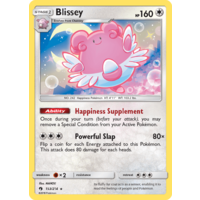 Blissey 153/214 SM Lost Thunder Holo Rare Pokemon Card NEAR MINT TCG