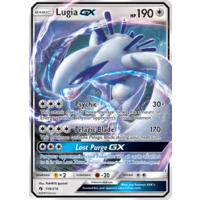 Lugia GX 159/214 SM Lost Thunder Holo Ultra Rare Pokemon Card NEAR MINT TCG