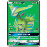 Virizion GX 197/214 SM Lost Thunder Holo Full Art Ultra Rare Pokemon Card NEAR MINT TCG