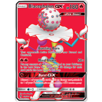 Blacephalon GX 199/214 SM Lost Thunder Holo Full Art Ultra Rare Pokemon Card NEAR MINT TCG