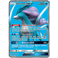 Suicune GX 200/214 SM Lost Thunder Holo Full Art Ultra Rare Pokemon Card NEAR MINT TCG