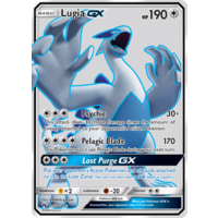 Lugia GX 207/214 SM Lost Thunder Holo Full Art Ultra Rare Pokemon Card NEAR MINT TCG