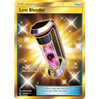 Lost Blender 233/214 SM Lost Thunder Holo Full Art Secret Rare Trainer Pokemon Card NEAR MINT TCG