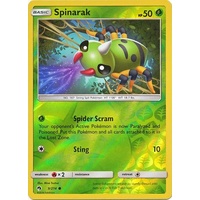 Spinarak 9/214 SM Lost Thunder Reverse Holo Common Pokemon Card NEAR MINT TCG