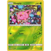 Hoppip 12/214 SM Lost Thunder Reverse Holo Common Pokemon Card NEAR MINT TCG