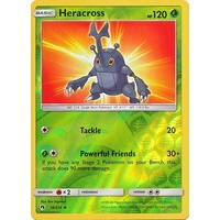 Heracross 18/214 SM Lost Thunder Reverse Holo Uncommon Pokemon Card NEAR MINT TCG