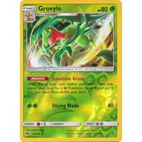 Grovyle 21/214 SM Lost Thunder Reverse Holo Uncommon Pokemon Card NEAR MINT TCG