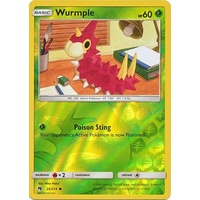 Wurmple 24/214 SM Lost Thunder Reverse Holo Common Pokemon Card NEAR MINT TCG