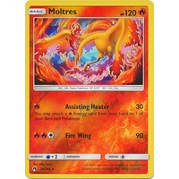 Moltres 38/214 SM Lost Thunder Reverse Holo Rare Pokemon Card NEAR MINT TCG