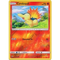Cyndaquil 40/214 SM Lost Thunder Reverse Holo Common Pokemon Card NEAR MINT TCG