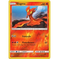 Slugma 43/214 SM Lost Thunder Reverse Holo Common Pokemon Card NEAR MINT TCG