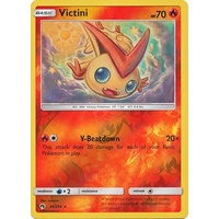 Victini 49/214 SM Lost Thunder Reverse Holo Rare Pokemon Card NEAR MINT TCG