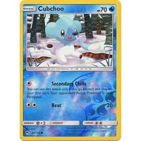 Cubchoo 61/214 SM Lost Thunder Reverse Holo Common Pokemon Card NEAR MINT TCG