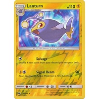 Lanturn 74/214 SM Lost Thunder Reverse Holo Rare Pokemon Card NEAR MINT TCG