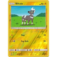 Blitzle 81/214 SM Lost Thunder Reverse Holo Common Pokemon Card NEAR MINT TCG