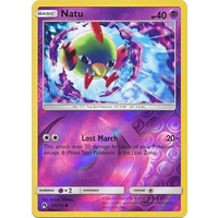 Natu 87/214 SM Lost Thunder Reverse Holo Common Pokemon Card NEAR MINT TCG