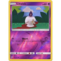 Litwick 101/214 SM Lost Thunder Reverse Holo Common Pokemon Card NEAR MINT TCG