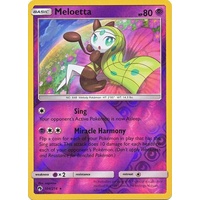 Meloetta 104/214 SM Lost Thunder Reverse Holo Uncommon Pokemon Card NEAR MINT TCG