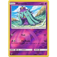 Mareanie 105/214 SM Lost Thunder Reverse Holo Common Pokemon Card NEAR MINT TCG