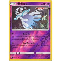 Nihilego 106/214 SM Lost Thunder Reverse Holo Rare Pokemon Card NEAR MINT TCG