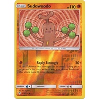 Sudowoodo 110/214 SM Lost Thunder Reverse Holo Common Pokemon Card NEAR MINT TCG