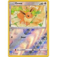 Eevee 155/214 SM Lost Thunder Reverse Holo Common Pokemon Card NEAR MINT TCG