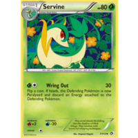 Servine 7/113 BW Legendary Treasures Uncommon Pokemon Card NEAR MINT TCG