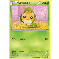 Sewaddle 10/113 BW Legendary Treasures Common Pokemon Card NEAR MINT TCG