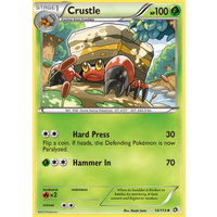 Crustle 14/113 BW Legendary Treasures Uncommon Pokemon Card NEAR MINT TCG