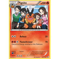 Pignite 26/113 BW Legendary Treasures Uncommon Pokemon Card NEAR MINT TCG