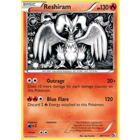 Reshiram 28/113 BW Legendary Treasures Holo Rare Pokemon Card NEAR MINT TCG