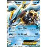 Kyurem EX 44/113 BW Legendary Treasures Holo Ultra Rare Pokemon Card NEAR MINT TCG