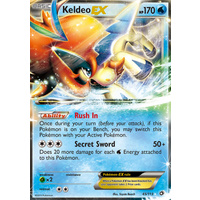 Keldeo EX 45/113 BW Legendary Treasures Holo Ultra Rare Pokemon Card NEAR MINT TCG