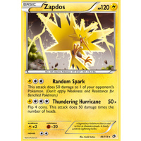 Zapdos 46/113 BW Legendary Treasures Holo Rare Pokemon Card NEAR MINT TCG