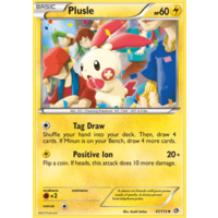 Plusle 47/113 BW Legendary Treasures Uncommon Pokemon Card NEAR MINT TCG