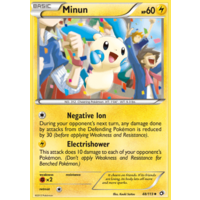 Minun 48/113 BW Legendary Treasures Uncommon Pokemon Card NEAR MINT TCG