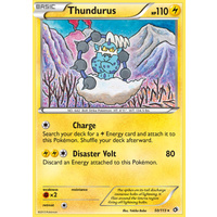 Thundurus 50/113 BW Legendary Treasures Holo Rare Pokemon Card NEAR MINT TCG