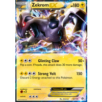 Zekrom EX 52/113 BW Legendary Treasures Holo Ultra Rare Pokemon Card NEAR MINT TCG