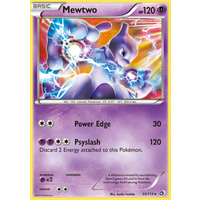 Mewtwo 53/113 BW Legendary Treasures Holo Rare Pokemon Card NEAR MINT TCG