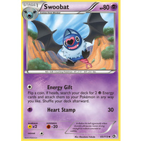 Swoobat 65/113 BW Legendary Treasures Uncommon Pokemon Card NEAR MINT TCG