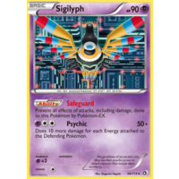 Sigilyph 66/113 BW Legendary Treasures Holo Rare Pokemon Card NEAR MINT TCG