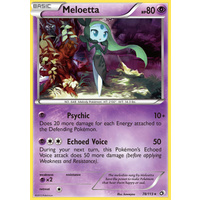 Meloetta 78/113 BW Legendary Treasures Holo Rare Pokemon Card NEAR MINT TCG