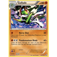 Gallade 81/113 BW Legendary Treasures Rare Pokemon Card NEAR MINT TCG