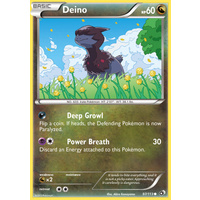 Deino 97/113 BW Legendary Treasures Common Pokemon Card NEAR MINT TCG