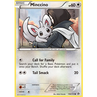 Minccino 104/113 BW Legendary Treasures Common Pokemon Card NEAR MINT TCG