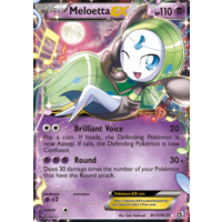 Meloetta-EX RC11 - Legendary Treasures - Black & White - Pokemon