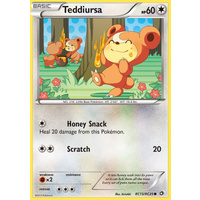 Teddiursa RC15/RC25 BW Legendary Treasures Radiant Collection Common Pokemon Card NEAR MINT TCG