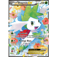 Shaymin EX RC21/RC25 BW Legendary Treasures Radiant Collection Holo Ultra Rare Pokemon Card NEAR MINT TCG