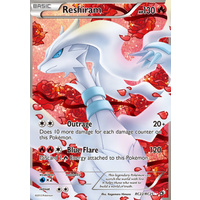 Reshiram RC22/RC25 BW Legendary Treasures Radiant Collection Holo Ultra Rare Pokemon Card NEAR MINT TCG