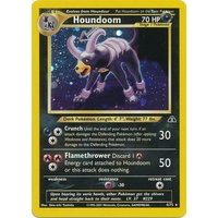 Houndoom 4/75 Neo Discovery Unlimited Holo Rare Pokemon Card NEAR MINT TCG